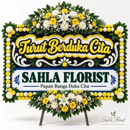 Papan Bunga Duka Pasar Kemis